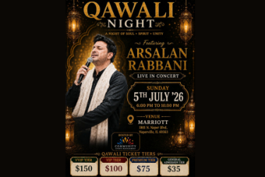 Qawali Night With Arsalan Rabbani In IL in , IL