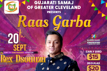 Raas Garba with Rex Dsouuza