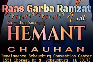 Raas Graba Ramzat with Hemant Chauhan 2023 in Schaumburg, IL