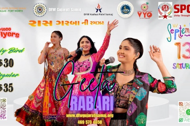 Raas Ramzat with Geeta Rabari - Navratri Raas Garba 2025, Frisco, TX