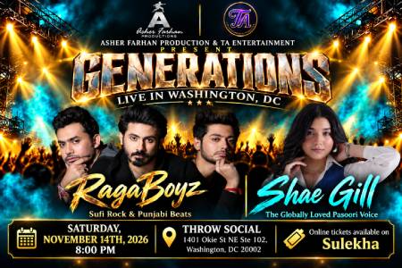 Raga Boyz and Sahe Gill Sufi Rock Generations Live In Washington, DC in Washington, DC