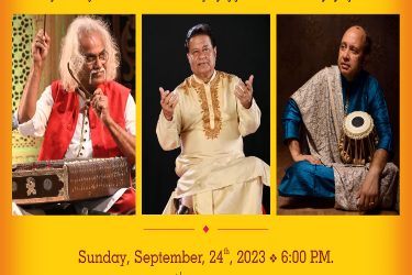 Ragaspirit OC 2023 - featuring Anup Jalota, Tarun Bhattacharya and Abhijit Banerjee in Irvine, CA