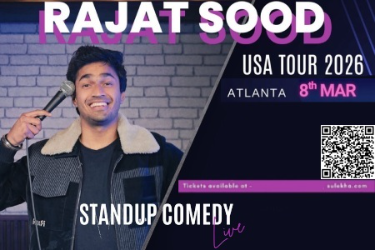 Rajat Sood Stand-Up Comedy Live 2026 in Atlanta in Lawrenceville, GA