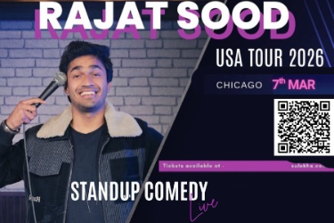 Rajat Sood Stand-Up Comedy Live 2026 in Chicago in Schaumburg, IL