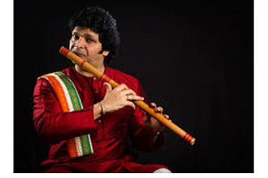 Rakesh Chaurasia in a light classical mood in , 