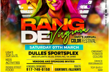 RANG DE VIRGINIA- HOLI COLOR FEST 2026 in Sterling, VA