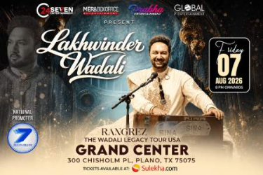 Rangrez - The Wadali Legacy Tour USA With Lakhwinder Wadali In TX in Plano, TX