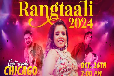 Rangtaali 2024 with Aishwarya Majmudar, Chicago  in Schaumburg, IL