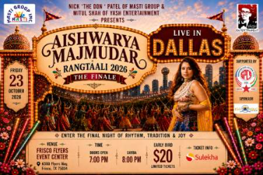 Rangtaali - Aishwarya Majmudar the Finale Live In Dallas 2026