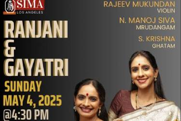 Ranjani & Gayatri Live In Los Angeles in La Palma, CA