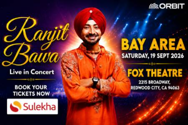Ranjit Bawa Live Concert 2026 in Bay Area in Oakland, CA