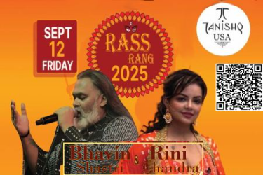 Rass Rang 2025 In New Jersey With Bhavin Shastri in East Brunswick, NJ
