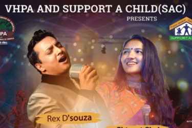 Rex D'Souza & Shivani Shah Garba Raas (VHPA Support a Child Fundraiser) in Bartlett, IL