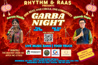 RHYTHM & RAAS Garba'26