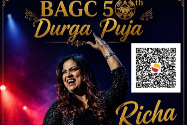 Richa Sharma Live Musical Concert On Durga Puja In Chicago - Chicago Indian event on Sun, Oct 18
