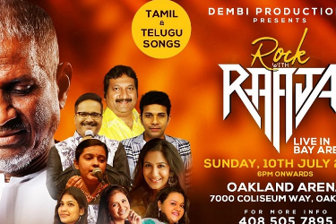 Rock With Raaja A concert by Maestro Ilaiyaraaja Live In Bay Area in Oakland, CA