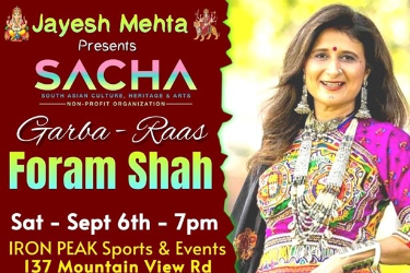 "SACHA" Navratri Fest with Foram Shah & Group in Hillsborough, NJ