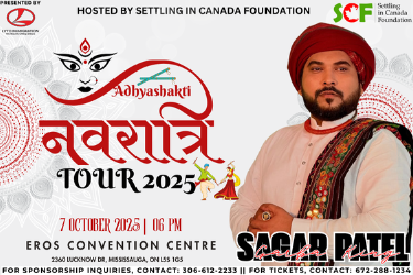 Sagar Patel Adhyashakti Navratri Garba 2025 in Waterloo