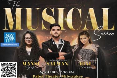 CANCELLED - Salman Ali, Manasi Ghosh, Rini Chandra Live in Milwaukee, WI