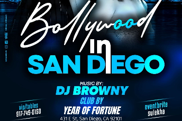 SAN DIEGO MDW BOLLYWOOD PARTY FT. DJ BROWNY AT CIELO ROOFTOP in San Diego, CA