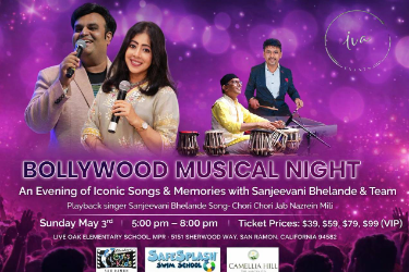 Sanjeevani Bhelande & Team Live in Concert – Bollywood Musical Night in San Ramon, CA