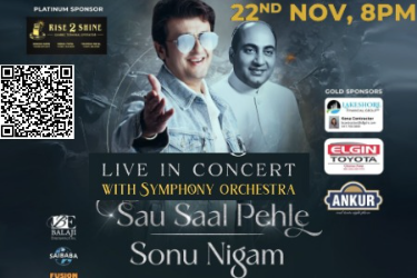 Sau Saal Pehle with Sonu Nigam Live in Concert in Illinois in Hoffman Estates, IL