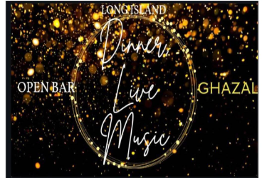 Long Island's Elite Party Night: Live Ghazals, Gourmet Dining, Premium Drinks & Open Bar in Hicksville, NY