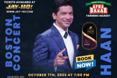 Jay-Ho's Shaan Musical Concert Boston in Andover, MA