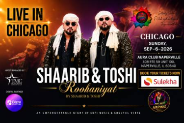 Shaarib & Toshi Live Concert in Naperville, IL