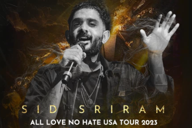 Sid Sriram Live Concert in Dallas in Garland, TX