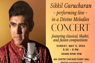 Sikkil Gurucharan Divine Melodies Live CONCERT IN CHICAGOLAND in Elburn, IL