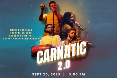 SIMA presents CARNATIC 2.0 in Bellflower, CA