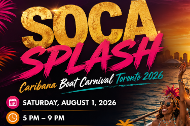Soca Splash: Caribana Boat Carnival Toronto 2026 in Toronto, ON