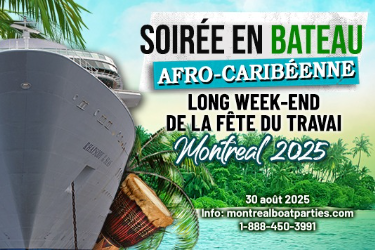 Soirée en Bateau Afro-Caribéenne – Fête du Travail à Montréal 2025