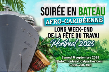 SOIRÉE EN BATEAU AFRO-CARIBÉENNE – FÊTE DU TRAVAIL À MONTRÉAL 2026 in Shelton, CT