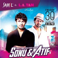 Sonu Nigam and Atif Aslam Live in Chicago in Hoffman Estates, IL