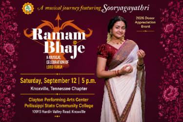 Sooryagayathri Live – Ramam Bhaje in Knoxville in Knoxville, TN