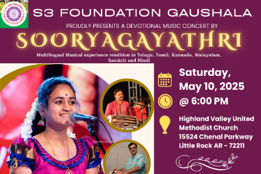 Sooryagayathri Live In Concert Little Rock AR in Little Rock, AR