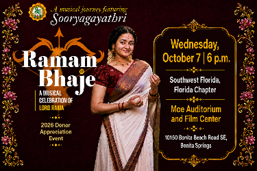 Sooryagayathri Live in Southwest Florida – A Musical Celebration of Lord Rama in Bonita Springs, FL