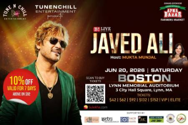 Soulful Javed Ali Live Concert in Boston in Lynn, MA