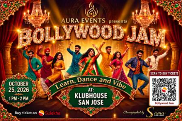 South Bays Premium Bollywood Jam - San Francisco Indian event on Sun, Oct 25