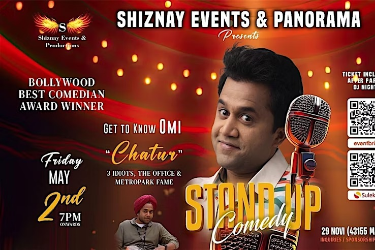 Stand Up Comedy feat. Omi “Chatur” & Spring Fling DJ Night in Novi, MI