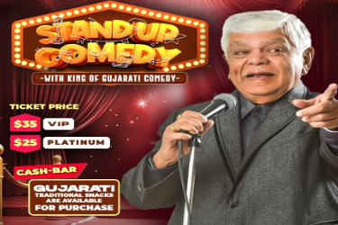 STAND UP COMEDY BY "DINKAR MEHTA" in Wethersfield, CT
