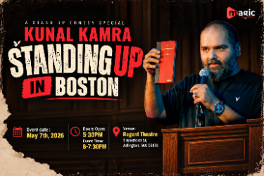Standing Up by Kunal Kamra in Boston