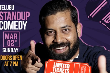 Standup comedy by RJ Hemant in Apex, NC