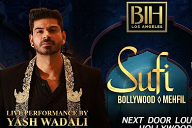 Sufi Bollywood Mehfil (Live Band) ft. Yash Wadali on 20th April LA in Los Angeles, CA