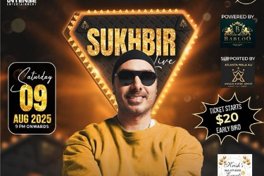 Sukhbir Live In Atlanta Immortal Vibe Tour 2025 in Norcross, GA