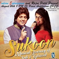 Sukoon - Musical journey of Sufi and Ghazal in Charlotte, NC