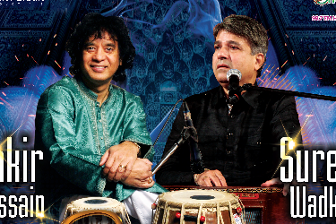 Sukoon With Padma Bhushan Zakir Hussain and Padmashri Suresh Wadkar Live Bay Area in San Jose, CA