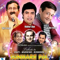 Sunhare Pal - Tribute to Rafi, Mukesh & Kishore - July 30th in Rahway, NJ
